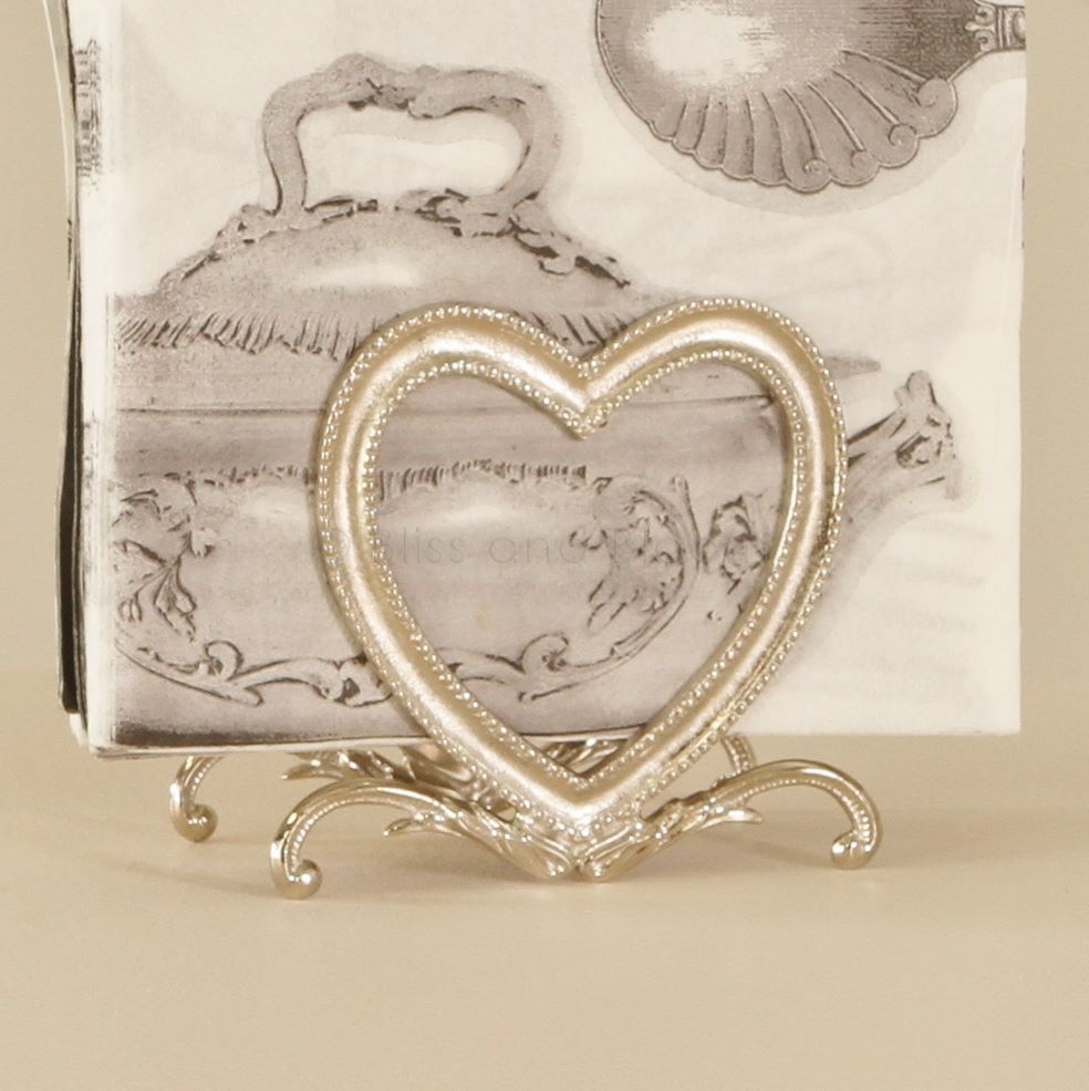 Heart napkin holder Bliss and Bloom